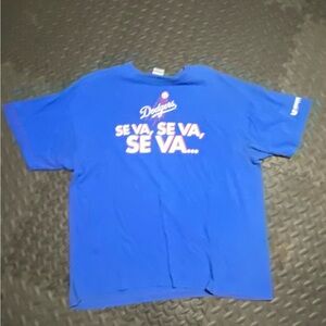 Adidas Blue Graphic Tee